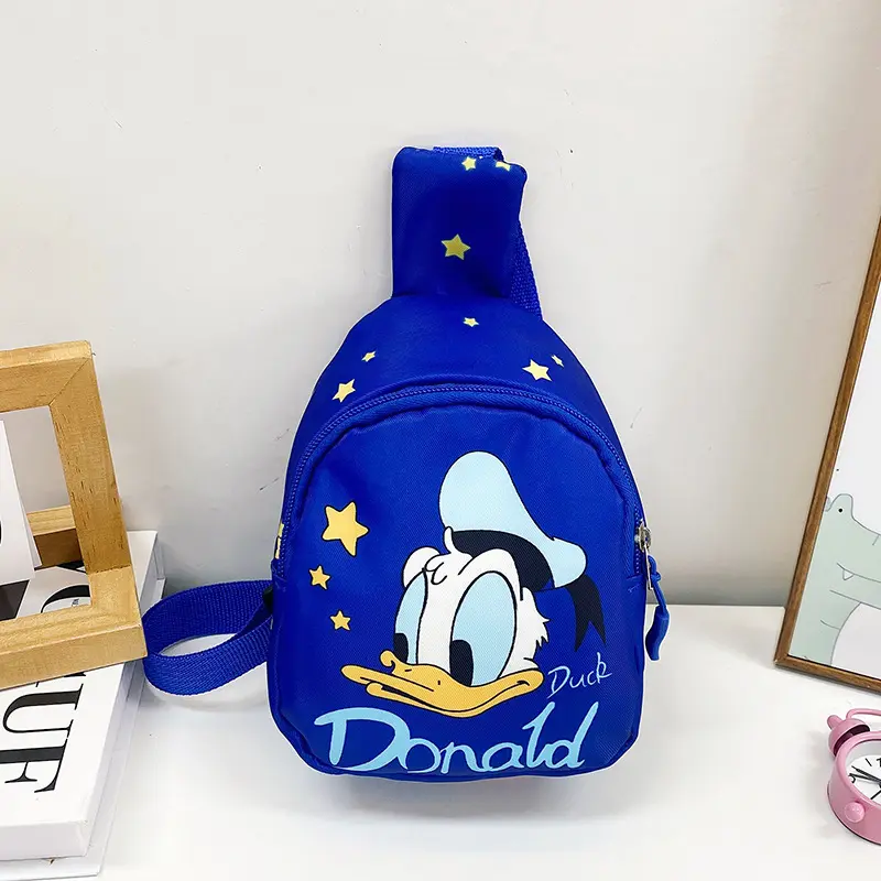 Disney cartoon coin wallet boy and girl casual lightweight small backpack fashionable one-shoulder crossbody bag