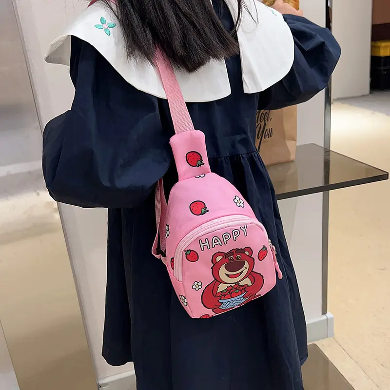 Disney cartoon coin wallet boy and girl casual lightweight small backpack fashionable one-shoulder crossbody bag