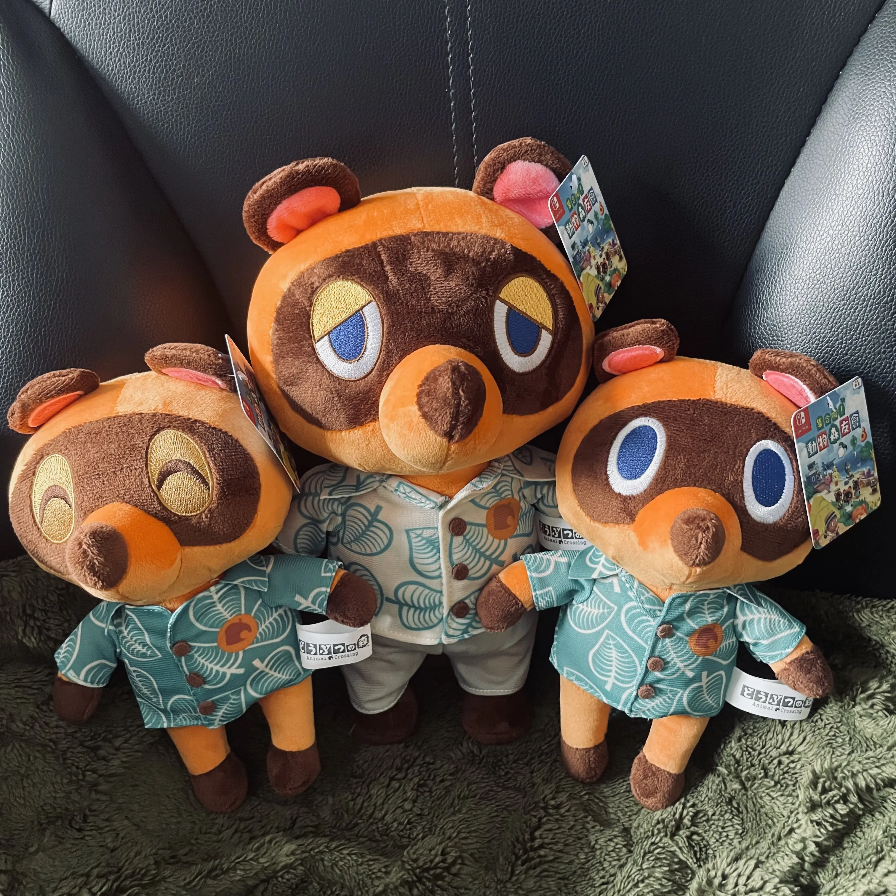 Kawaii Game Animal Crossing Plush Doubutsu No Mori Tom Nook Foxes Toys Anime Stuffed Doll Kids Birthday Xmas Gifts