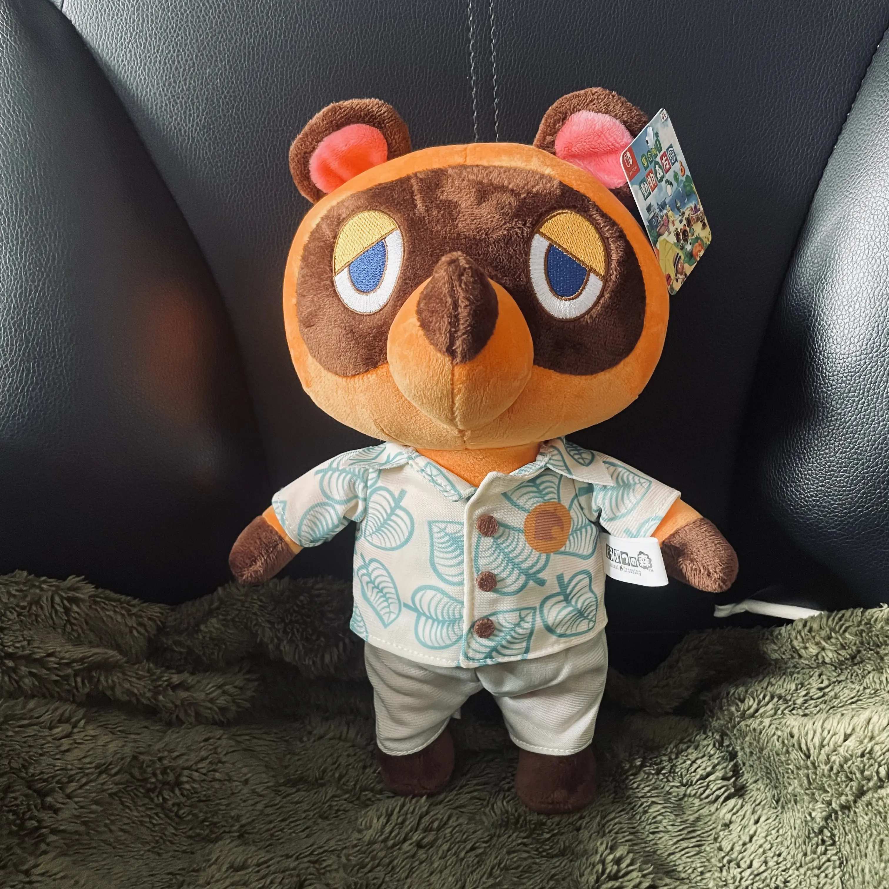 Kawaii Game Animal Crossing Plush Doubutsu No Mori Tom Nook Foxes Toys Anime Stuffed Doll Kids Birthday Xmas Gifts