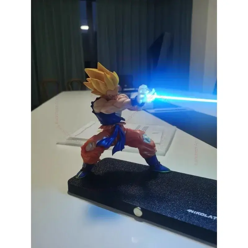 Dragon Ball Son Goku Night Light Anime Touch Kamehameha MagneticCreative Desk Decoration Cool Model Doll Boys Gifts