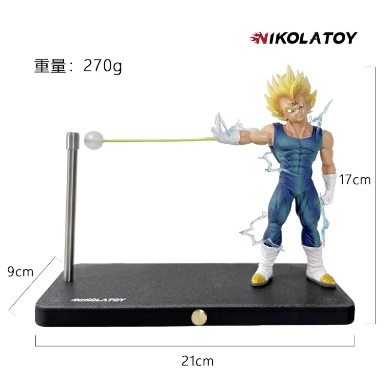 Dragon Ball Son Goku Night Light Anime Touch Kamehameha MagneticCreative Desk Decoration Cool Model Doll Boys Gifts