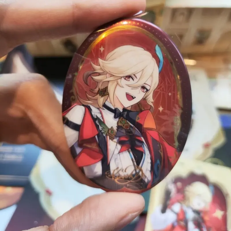 Anime Genshin Impact X Kfc Cosplay Alhaitham Kaveh Acrylic Standing Plates Badges Sent On June 30th Birthday Toy Graduation Gift