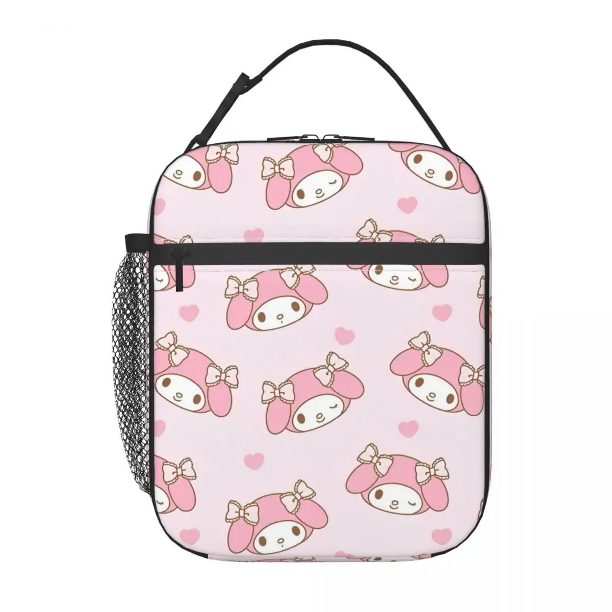 Kawaii My Melody Accessories Insulated Lunch Bags For School Anime Food Container Portable Cooler Thermal Lunch Boxes