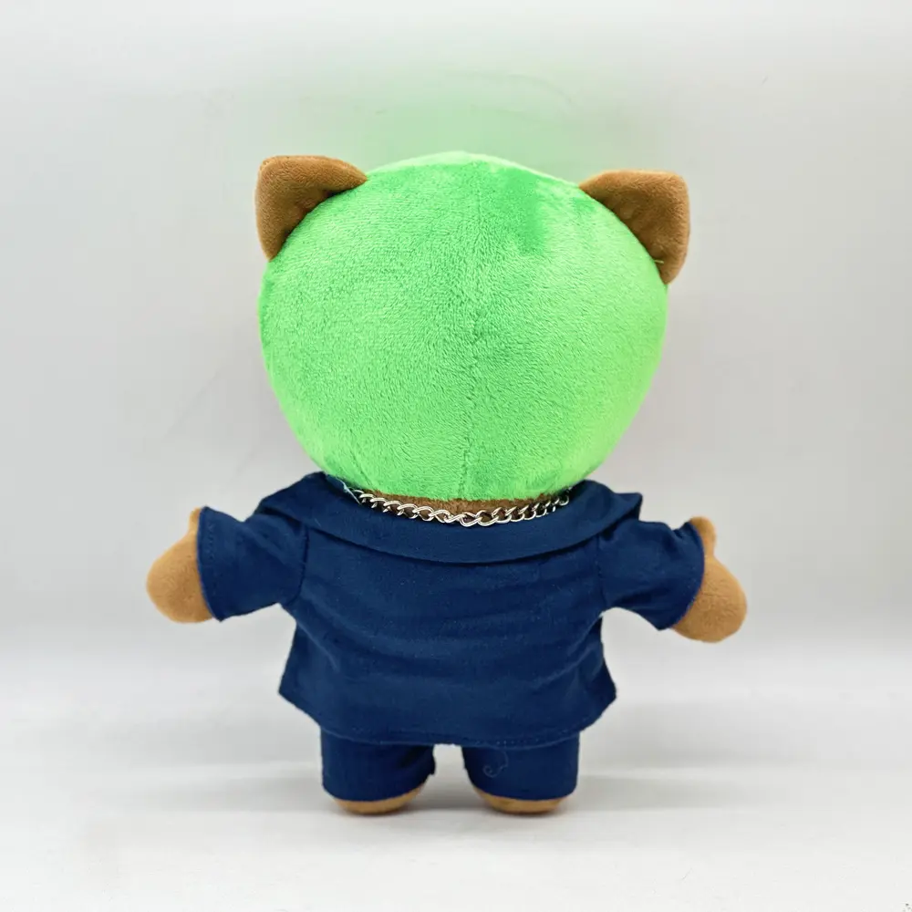 24cm Hello Kitty Frank Ocean Suit Boy Plush Doll Figure Stuffed Toys Cute Boys Girls Birthday Christmas Gift