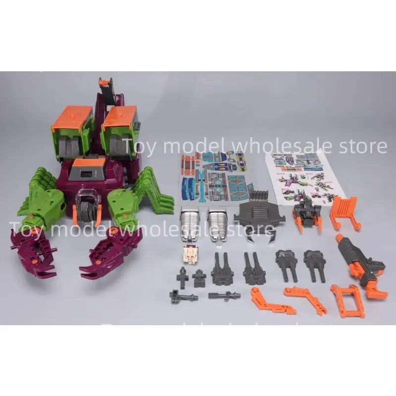 【Send Within 24 Hours】 Transformation G1 Scorponok BX-03 BX03 Crazy Scorpion Giant 35CM Action Figures Robot Toy Gift Collection