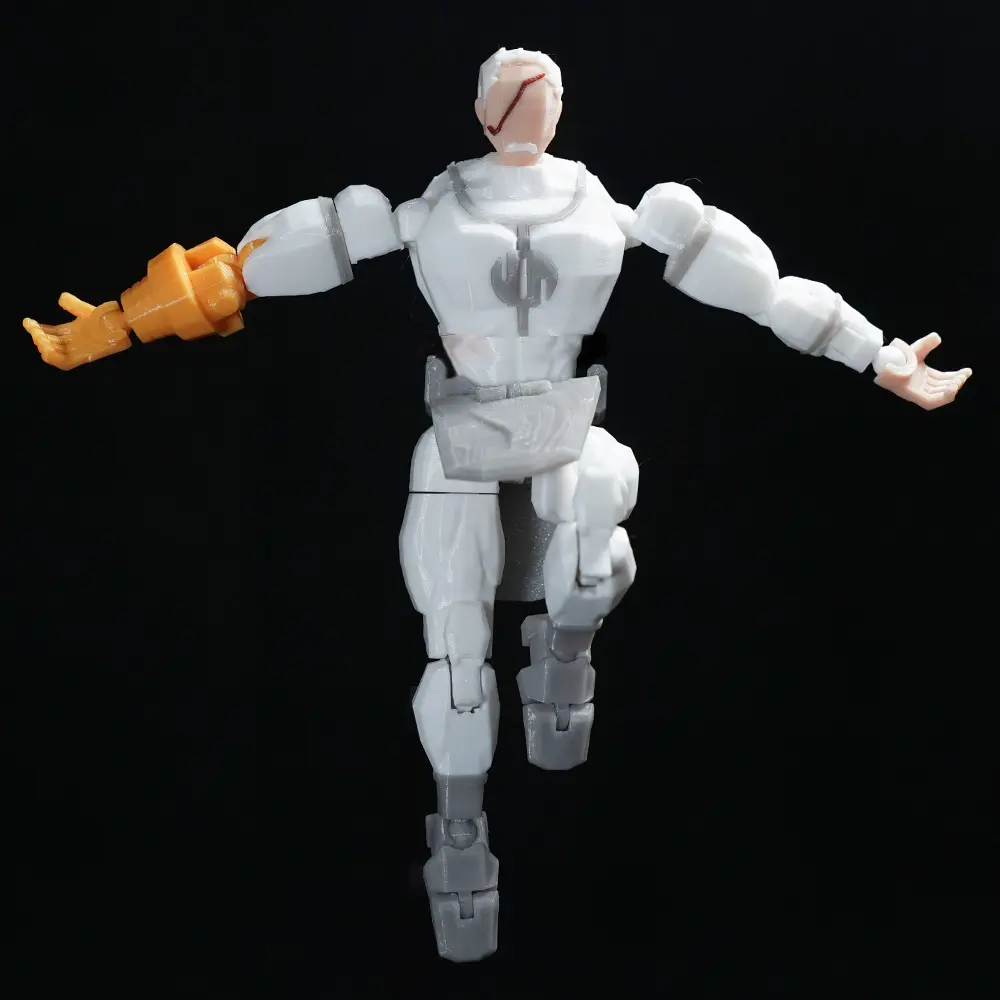 3D Printed Action Figures Invincible 3.0 Superheroes Anime Multi-Jointed Shapeshift Toys Mannequin Model Ornaments Kids Gifts