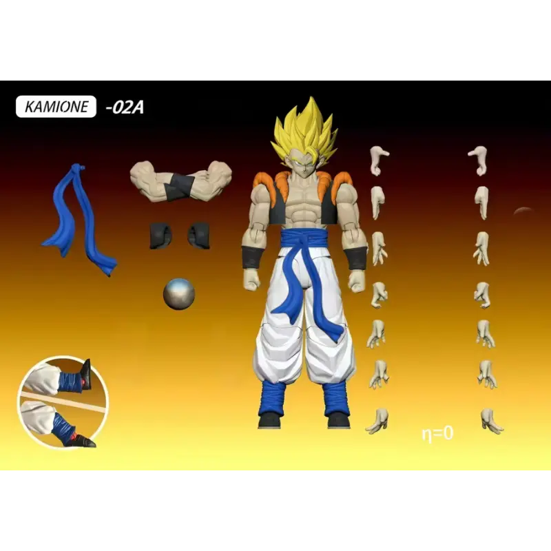 Tonsenarttoys Kamione Dragon Ball Z SHF Super Saiyan Blue Son Goku Vegeta Gogeta Anime Action Figures Models Kids Toys Gifts
