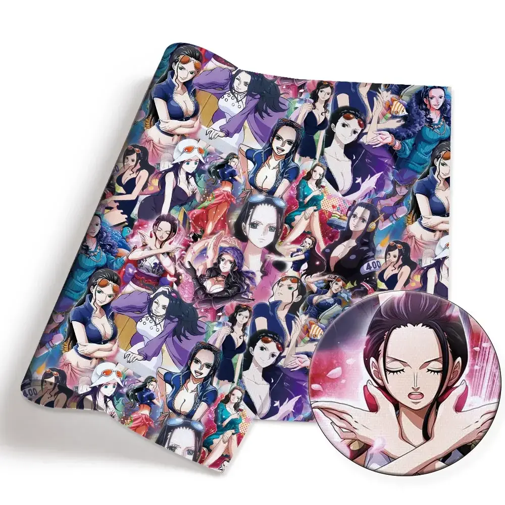 One Piece Anime peripherals Fabric 140*50cm DIY Sewing Patchwork Quilting Baby Dress Printed Fabric Fabric Sewing Kids