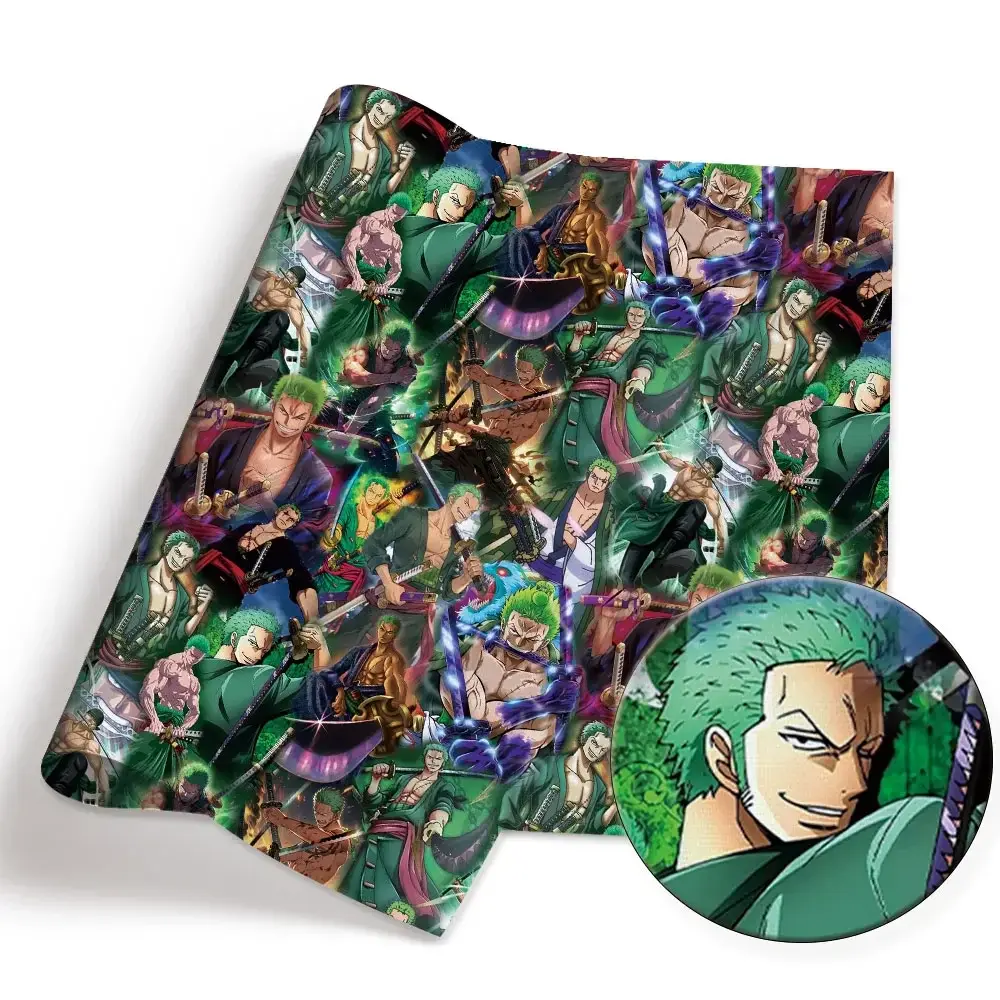 One Piece Anime peripherals Fabric 140*50cm DIY Sewing Patchwork Quilting Baby Dress Printed Fabric Fabric Sewing Kids