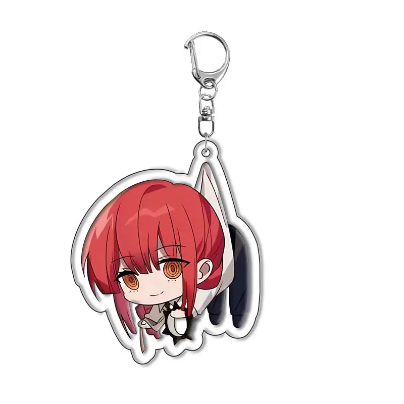 New Anime Chainsaw people Acrylic Keychain Cartoon Role-playing Denji Hayakawa Aki Peripheral Bag Decoration Pendant Accessories