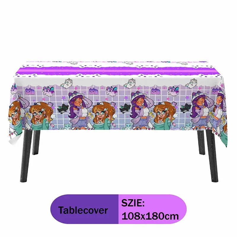 MINISO Aphmau Theme Kids Party Favors Toys Children Giveaway Toys Boys Girls Boxs Disposable Birthday Party Tableware Supplies G