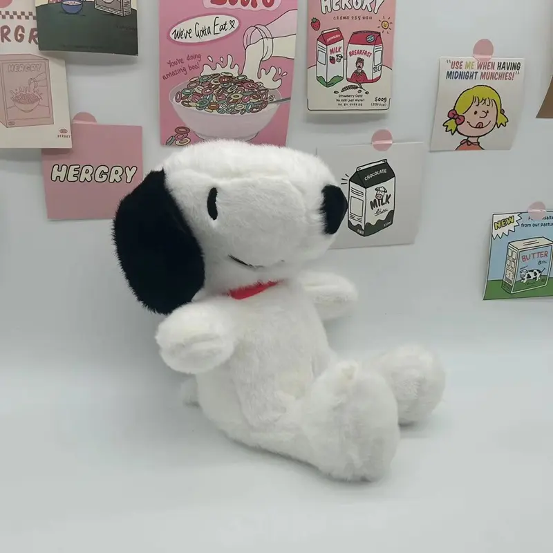 30cm Snoopy Plush Toy Snoopy Stuffed Doll Children's Toy Snoopy Pillow Korean Lazy Style Home Decoration Gift For Girl