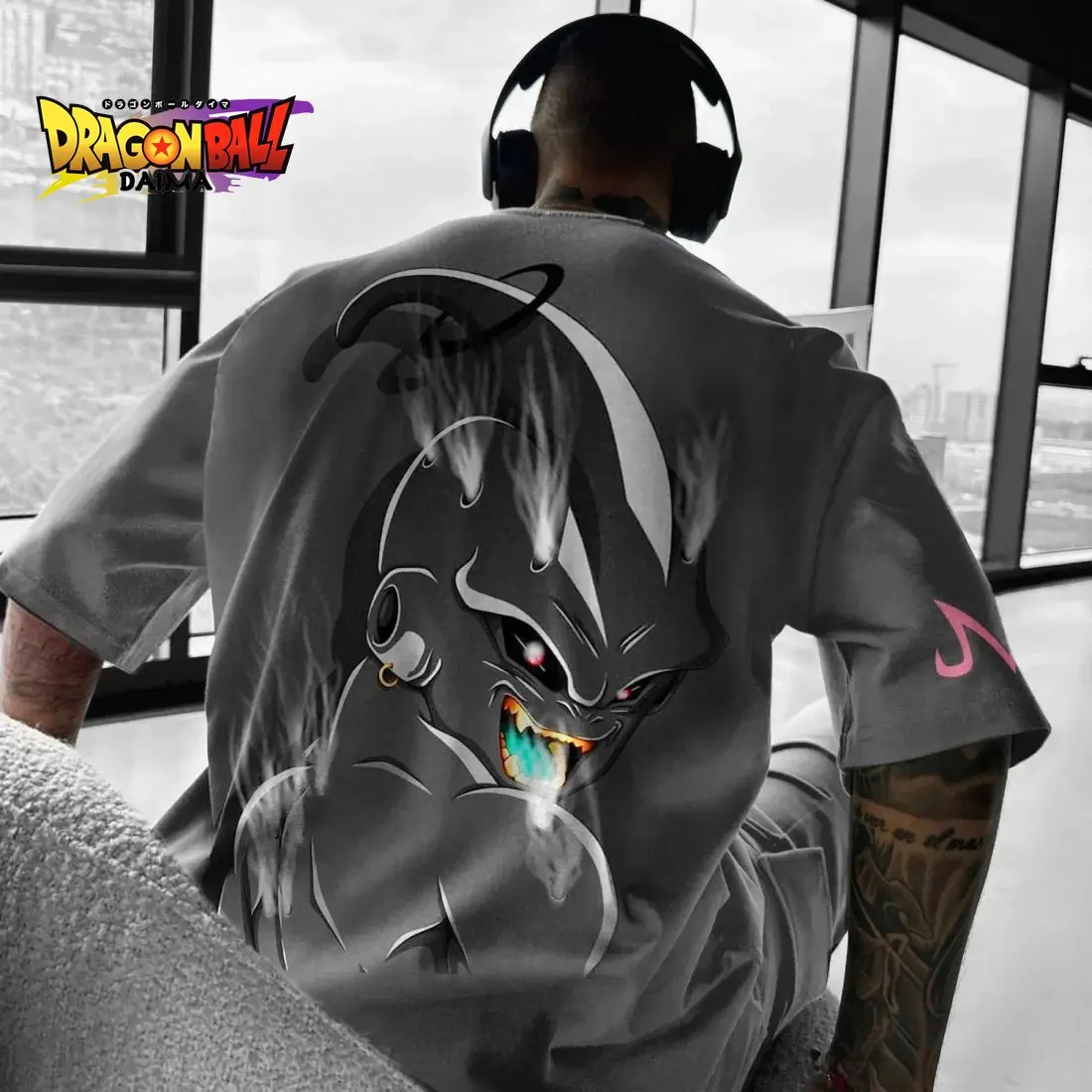 Dragon Ball Print Short Sleeve Tee Graphic T Shirts Man Summer Y2k Clothes Cotton Casual Oversized Streetwear Tops Anime Cosplay
