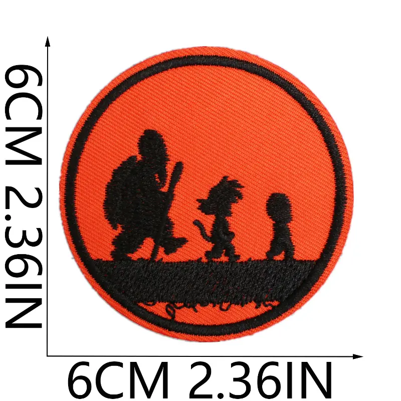 21pcs Dragon Ball Son Goku Embroidery Patches Anime DIY Applique Sewing Decorative Badges on Clothes Stickers Patch Accessories