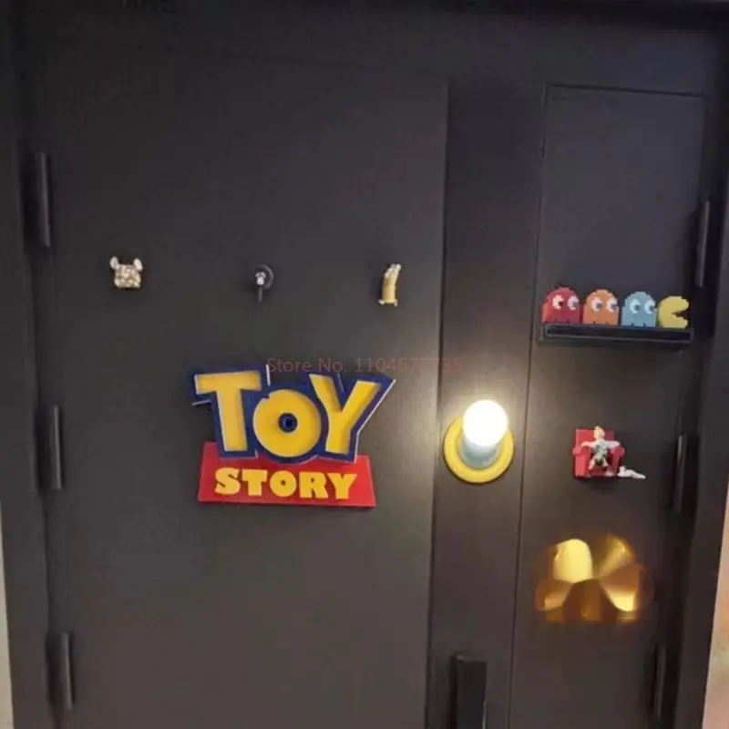 Cartoon Anime Toy Story Toy Story 3d Logo Signage Living Room Home Decor Children'S Room Cartoon Ornament Party Birthday Gift