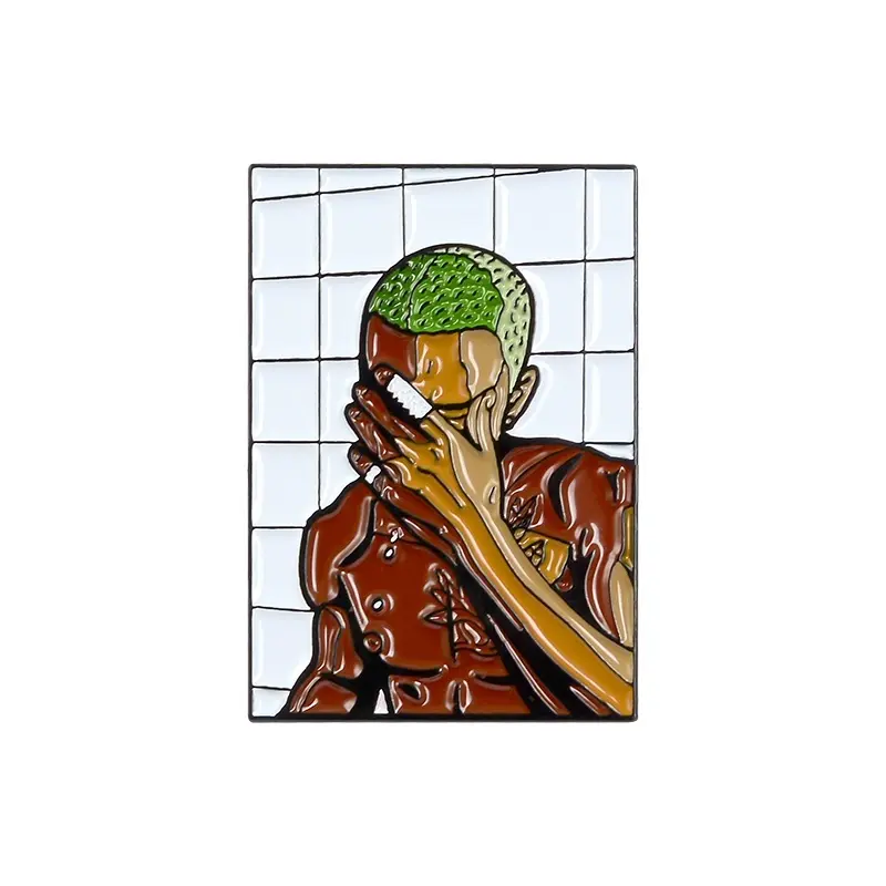 Japanese Anime One Piece Lapel Pins for Backpack Enamel Pin Men Women's Brooches Cool Briefcase Badges Jewelry Accessories