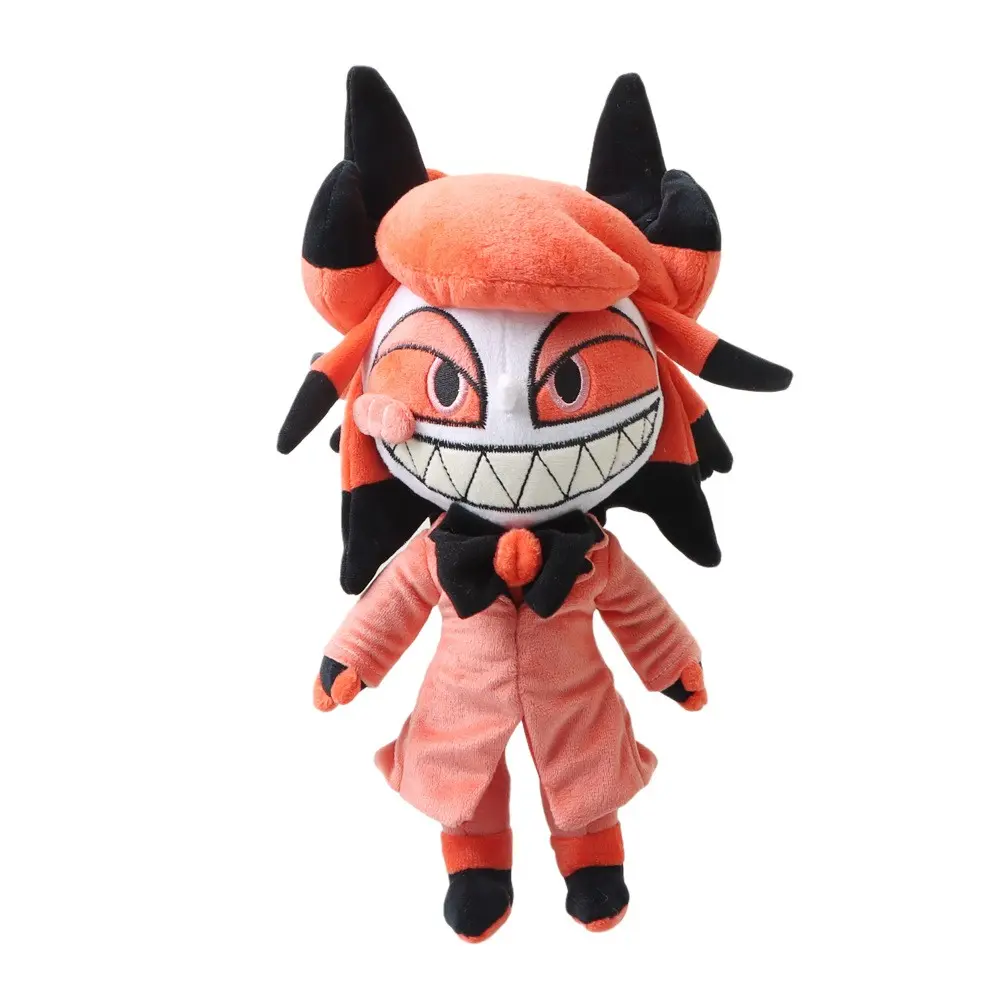 Hazbin Hotel Alastor Plush Doll Plushies Stuffed Toys Cute Pillow Sofa Car Dolls Kids Boys Girls Birthday Christmas Gifts