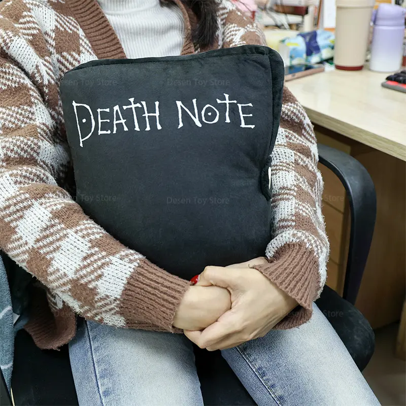 Death Note Plush Toy Pillow Anime Stuffed Toys High Quality Birthday Gifts for Children Adults 51x14x30cm