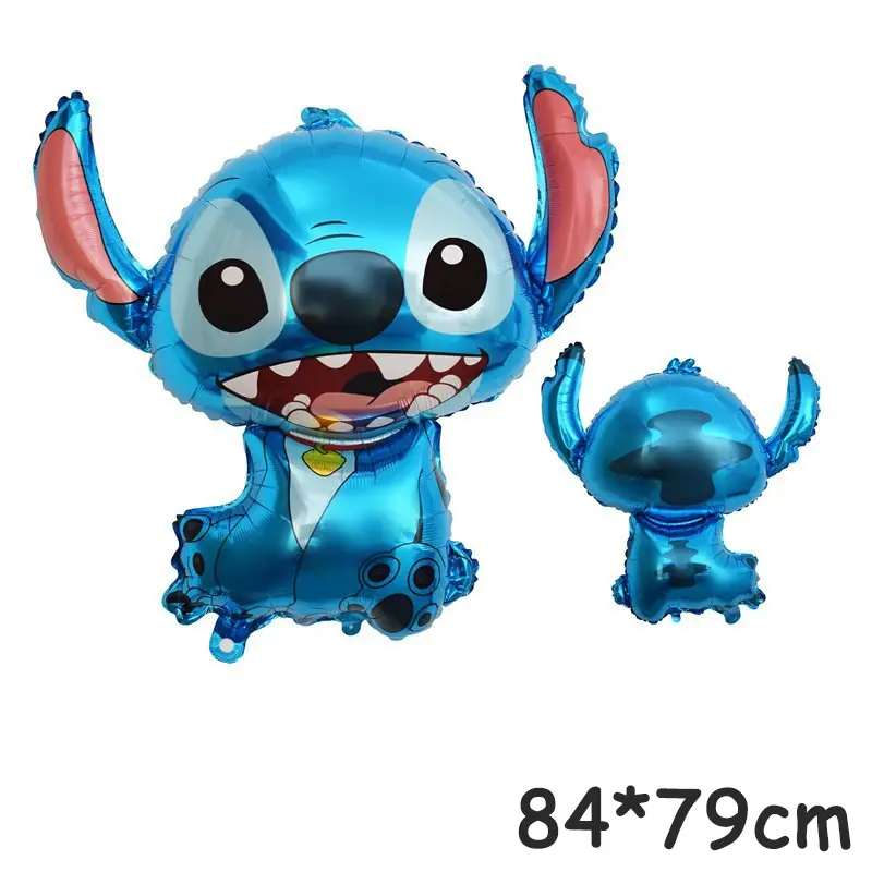 Disney Stitch Balloon Children's Birthday Party Decoration Cute Cartoon Disney Aluminium Balloons Baby Shower Supplies Gifts