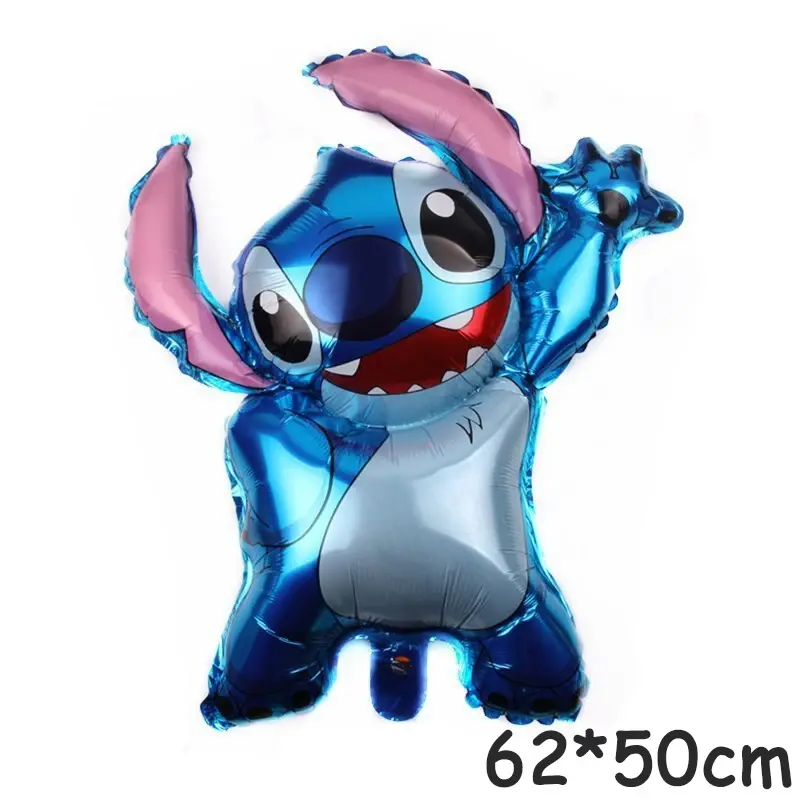Disney Stitch Balloon Children's Birthday Party Decoration Cute Cartoon Disney Aluminium Balloons Baby Shower Supplies Gifts