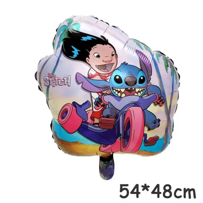 Disney Stitch Balloon Children's Birthday Party Decoration Cute Cartoon Disney Aluminium Balloons Baby Shower Supplies Gifts