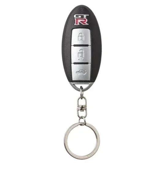 BANDAI Simulation GTR metal car key 1:1 model simulation car key Character pendant decoration Gashapon Official Genuine Ornament