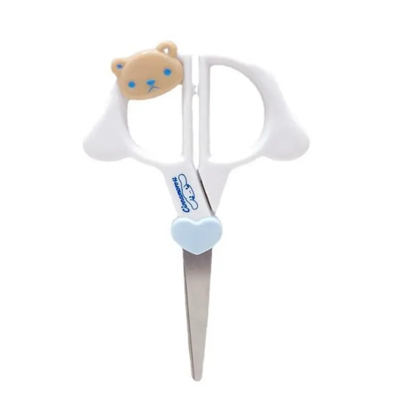 Cute Cartoon Kuromi Scissors My Melody Scissors Household Student Scrapbook Sticker Cutting Stainless Steel Paper Cutter