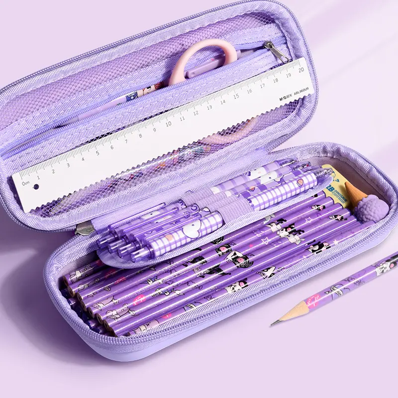 The 2025 new student cartoon cute HelloKitty3D stationery box is a waterproof, shockproof and large-capacity stationery box