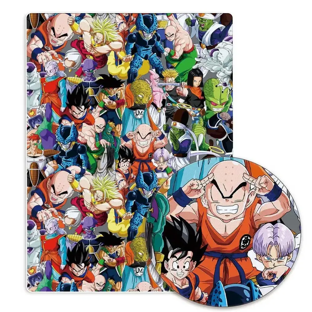 dragon ball Anime peripherals Fabric 140*50cm DIY Sewing Patchwork Quilting Baby Dress Printed Fabric Fabric Sewing Kids