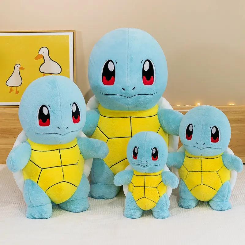 30-80cm Pokemon Large Size Plush Toys Squirtle Rabbit Hair Kawaii Pokémon Plushie Dolls Soft Pillow Anime Gifts for Childrens