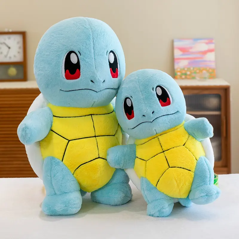 30-80cm Pokemon Large Size Plush Toys Squirtle Rabbit Hair Kawaii Pokémon Plushie Dolls Soft Pillow Anime Gifts for Childrens