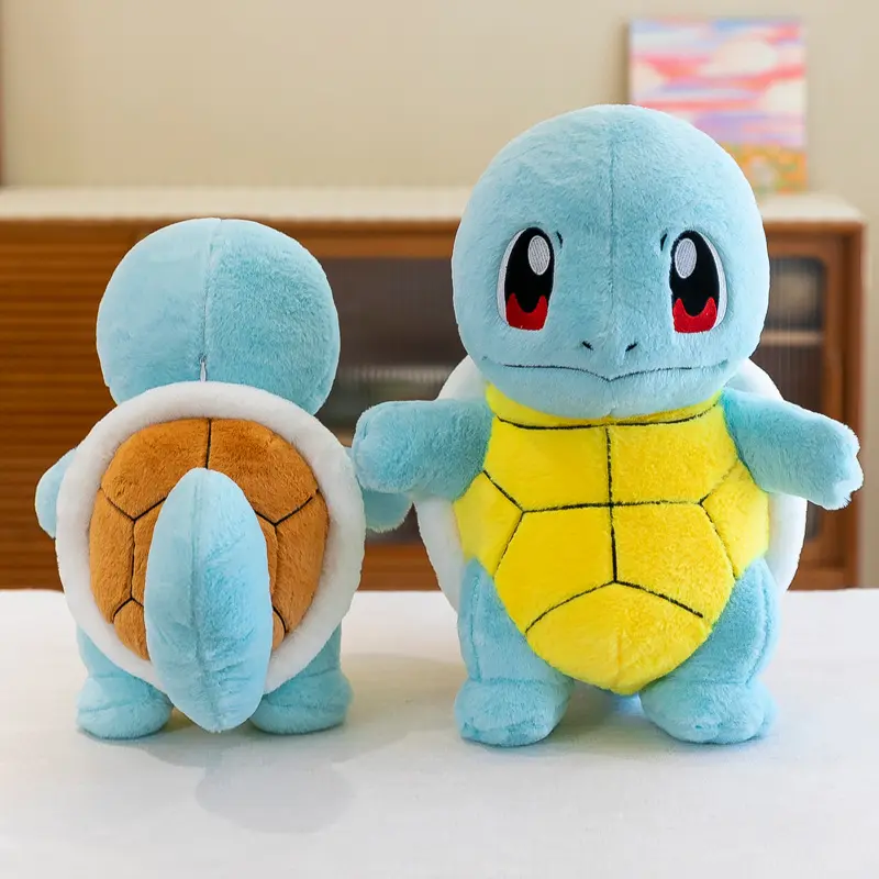 30-80cm Pokemon Large Size Plush Toys Squirtle Rabbit Hair Kawaii Pokémon Plushie Dolls Soft Pillow Anime Gifts for Childrens
