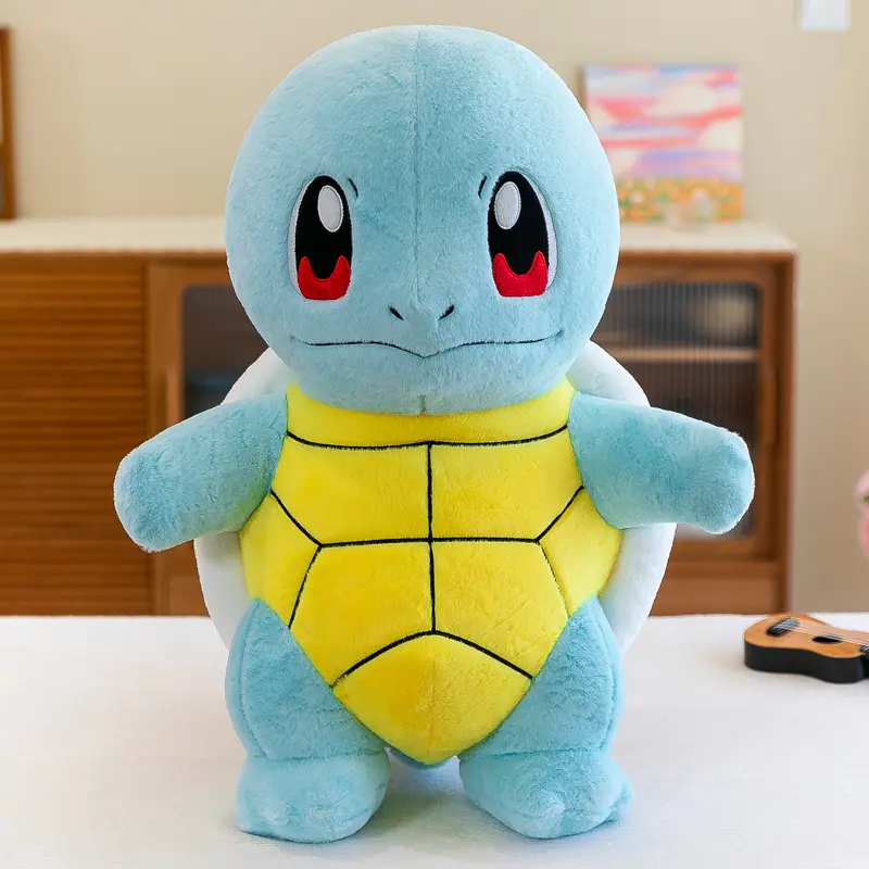 30-80cm Pokemon Large Size Plush Toys Squirtle Rabbit Hair Kawaii Pokémon Plushie Dolls Soft Pillow Anime Gifts for Childrens