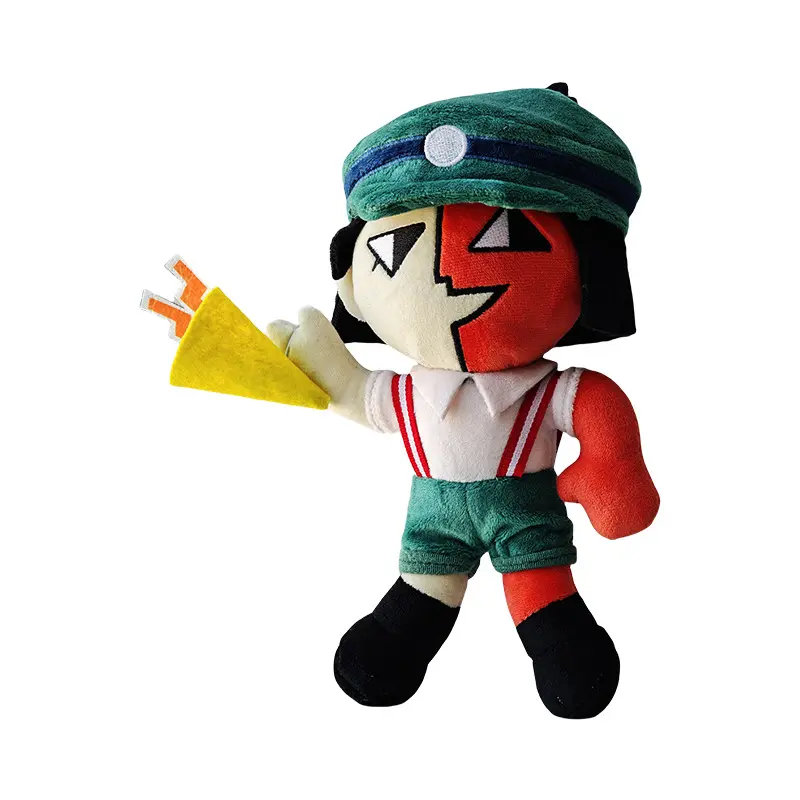 New Ena Dream Bbq high-quality talking game plush toys cartoon cute soft Ena peripheral plush toys children's gifts