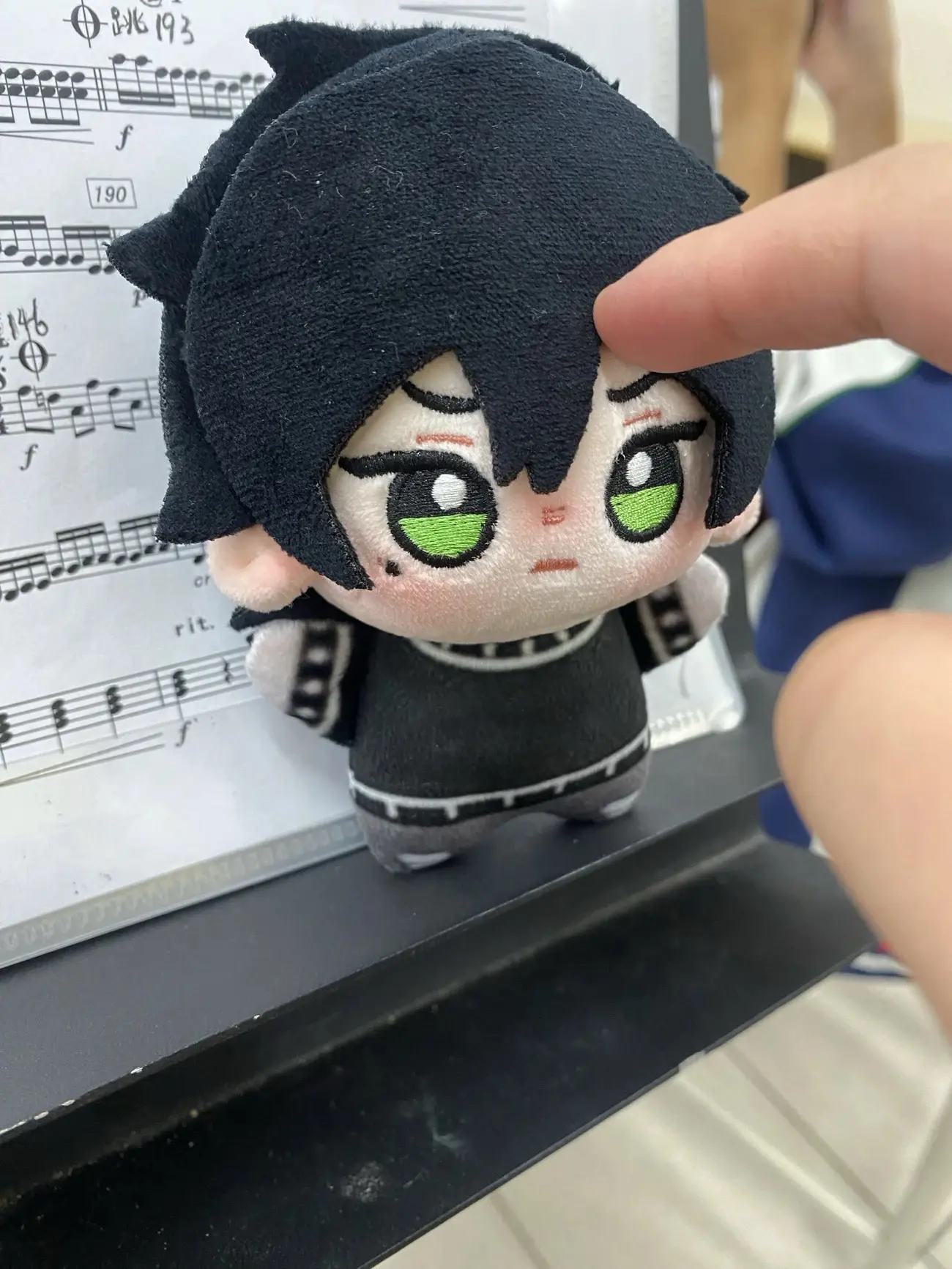 Hot  Anime The Coffin Of Andy And Leyley Cosplay Plushie Knapsack Ornament Cute Plush Pendant Keychain Birthday Present Gift
