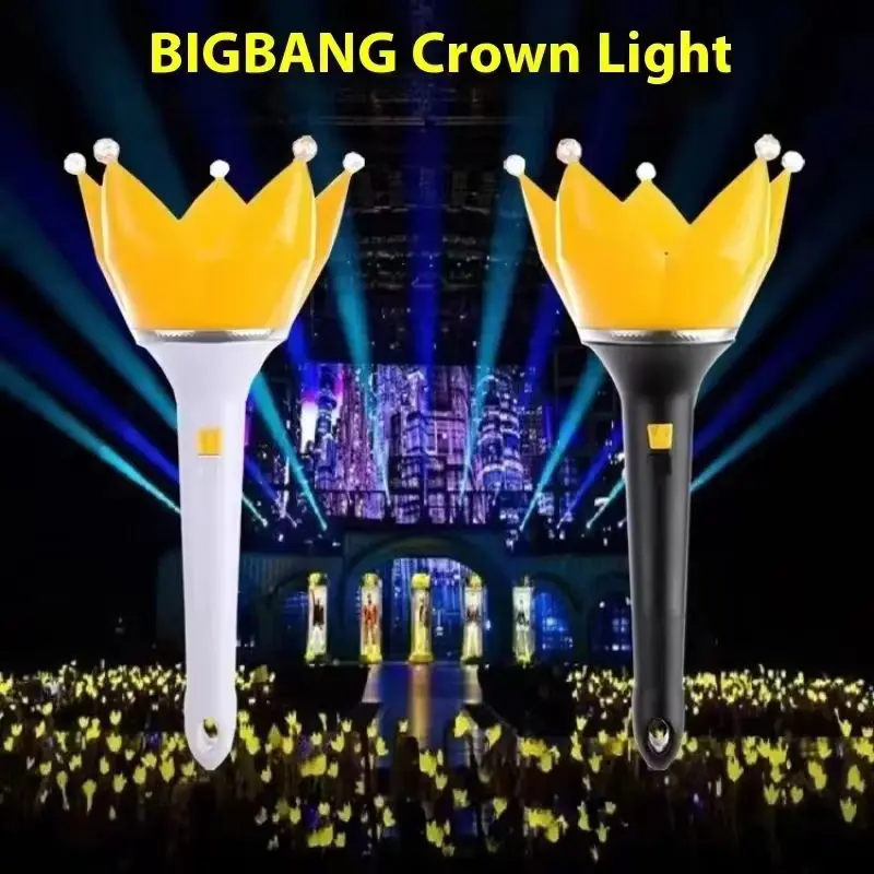 In Stock Bigbangs Lightstick Crown Lamp Ver.4 Lightstick Support Lamp Concerts Glow Lamp Glow Stick Supplies Flash Toy Gifts