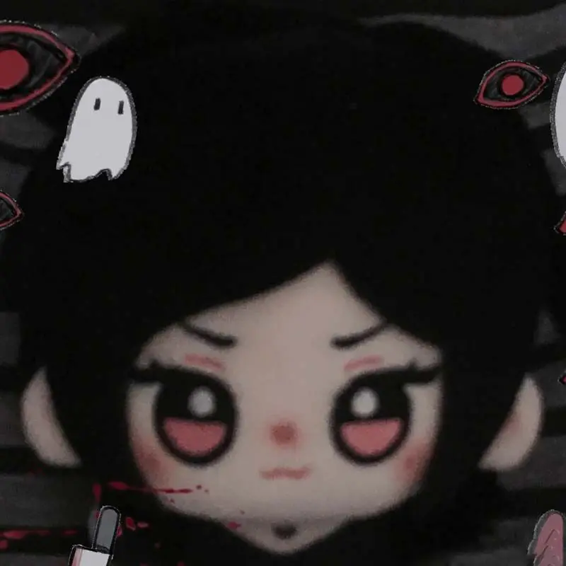Hot  Anime The Coffin Of Andy And Leyley Cosplay Plushie Knapsack Ornament Cute Plush Pendant Keychain Birthday Present Gift
