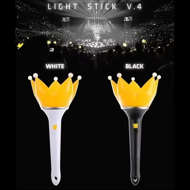 In Stock Bigbangs Lightstick Crown Lamp Ver.4 Lightstick Support Lamp Concerts Glow Lamp Glow Stick Supplies Flash Toy Gifts