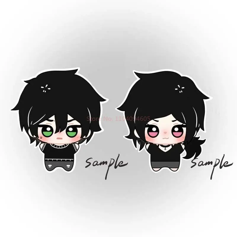 Hot  Anime The Coffin Of Andy And Leyley Cosplay Plushie Knapsack Ornament Cute Plush Pendant Keychain Birthday Present Gift