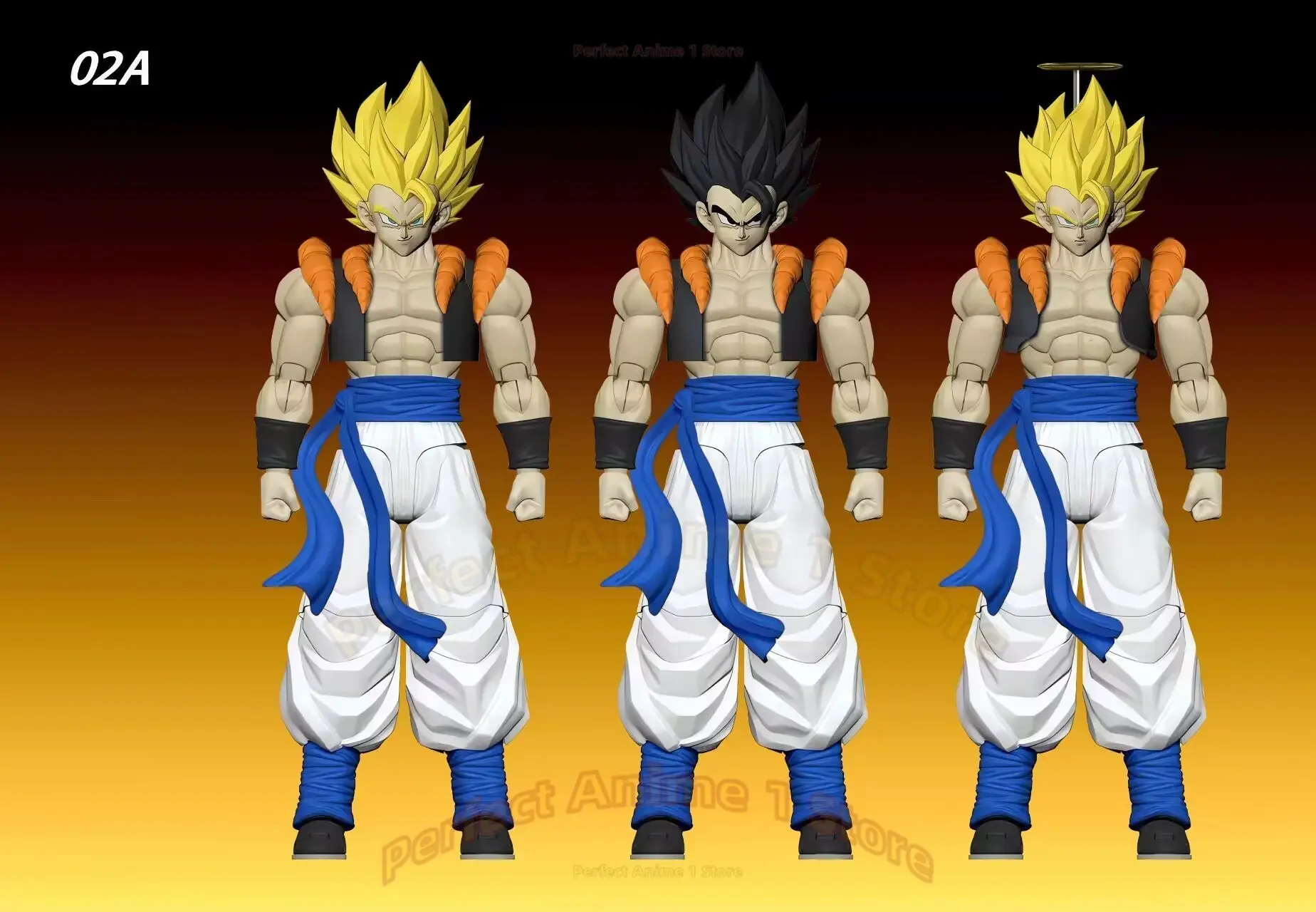Tonsenarttoys Kamione Dragon Ball Z SHF Super Saiyan SSJ SSJ2 Gogeta Son Goku Trunks Anime Action Figures Toys Models Gift