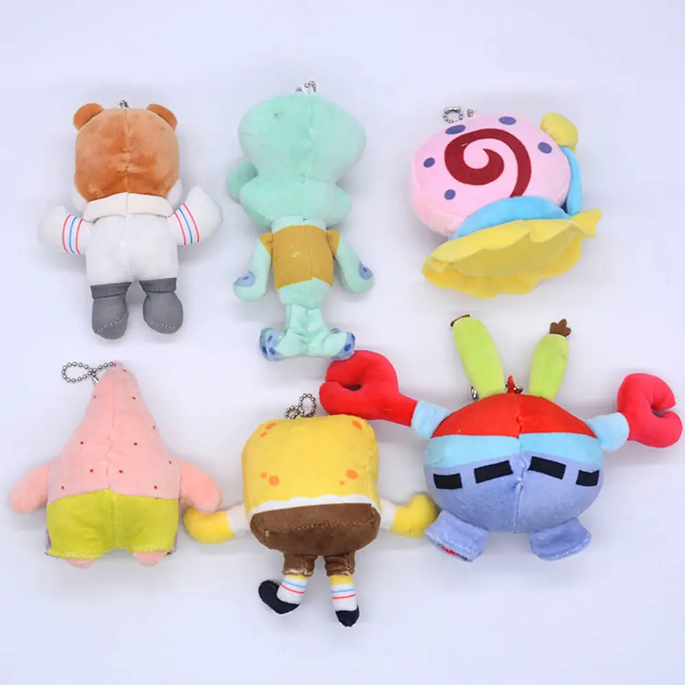 New 30PCS Star 4“ 10CM Keychain Pendant Plush Doll