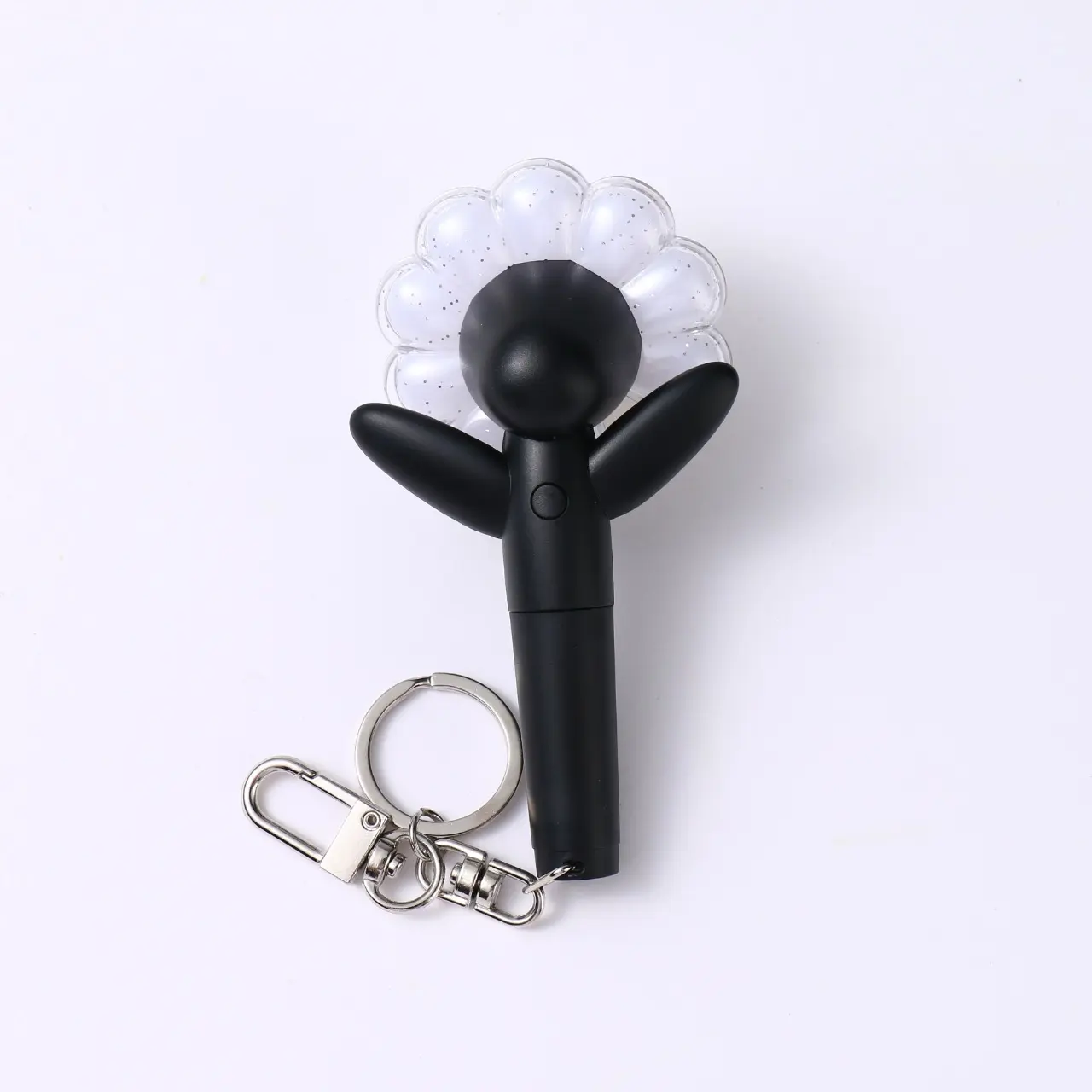 KPOP Idol G-Dragon Mini Daisy Lightstick Keychains Glow Acrylic Support Stick Key Ring Pendant Accessories GD Fans Gifts