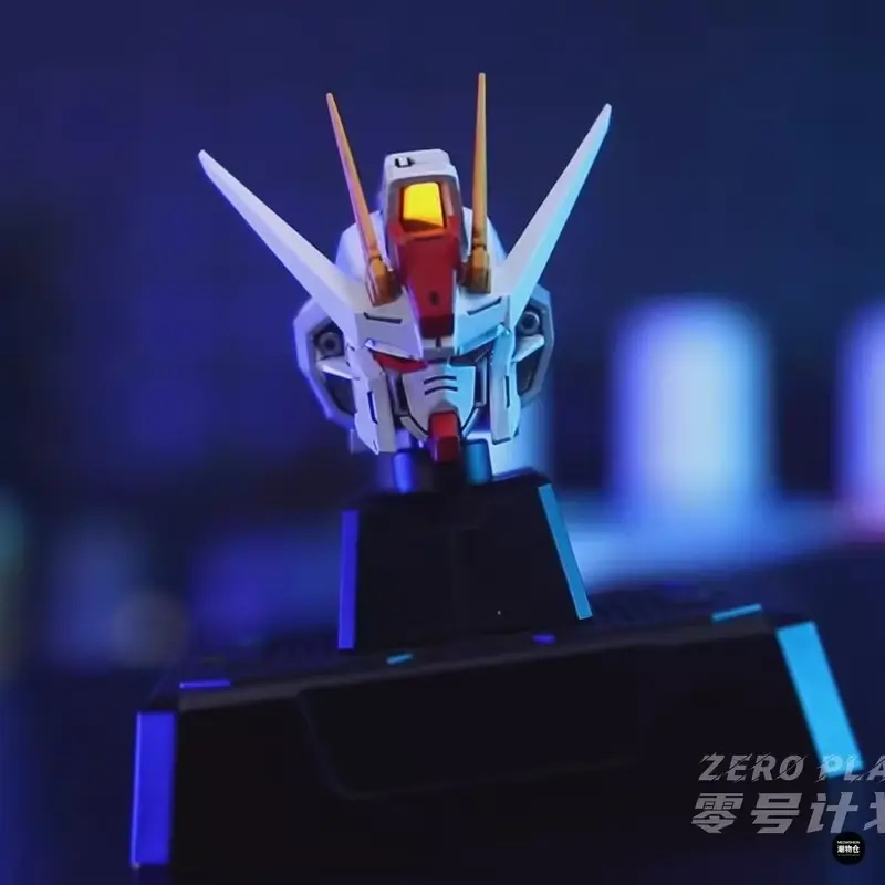 Zero Plan Strike Freedom Ver.Ka Rx-93 ν Destiny Strike Head Sculpture Model Figurines Keycap Accessories Decoration Gift Collect