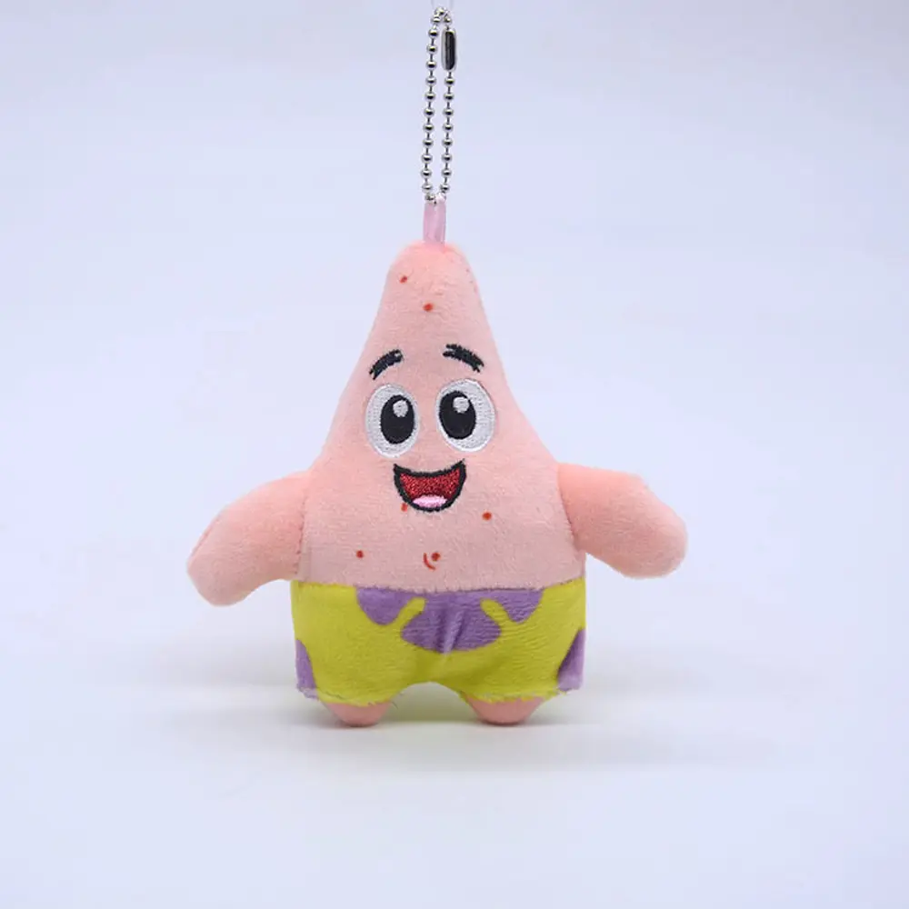 New 30PCS Star 4“ 10CM Keychain Pendant Plush Doll
