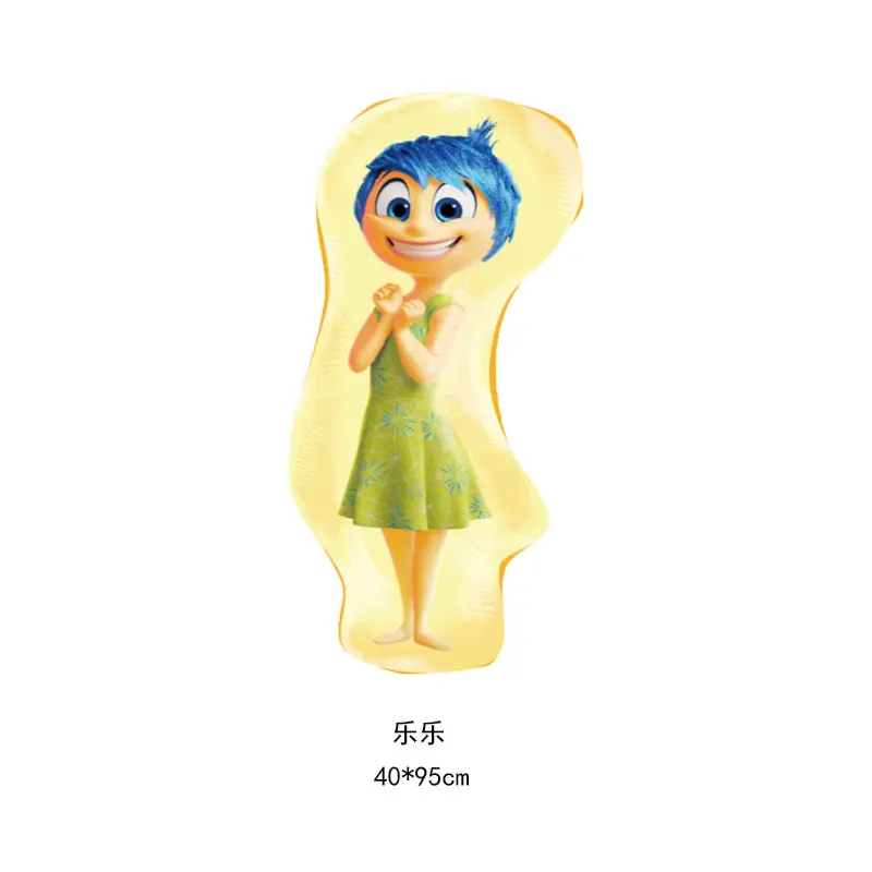 10 Styles Disney Inside Out Balloon Set Cartoon Joy Sadness Anger Foil Balloons Baby Shower Kids Birthday Party Decorations