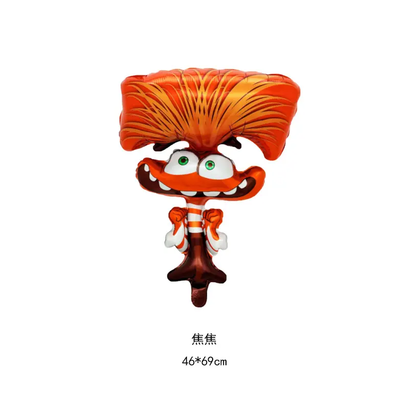 10 Styles Disney Inside Out Balloon Set Cartoon Joy Sadness Anger Foil Balloons Baby Shower Kids Birthday Party Decorations