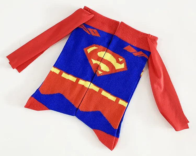 Marvels Series Adult Cotton Socks Supermans Batmans Cosplay Long Sock Comics Hero Men Personality Accessories Birthday Gift