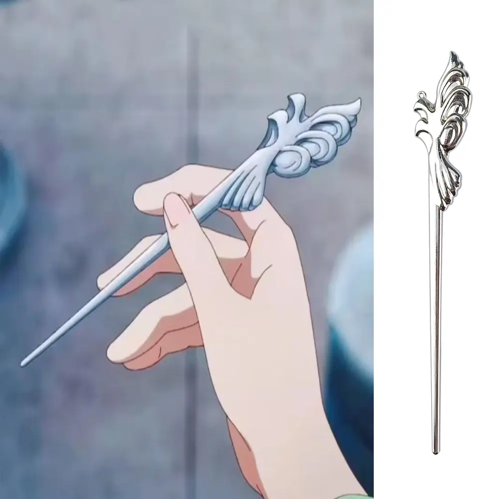 Anime The Apothecary Diaries Maomao Hairpins Cosplay Accessories EarClips Props Headwear Women Girls Halloween Role play