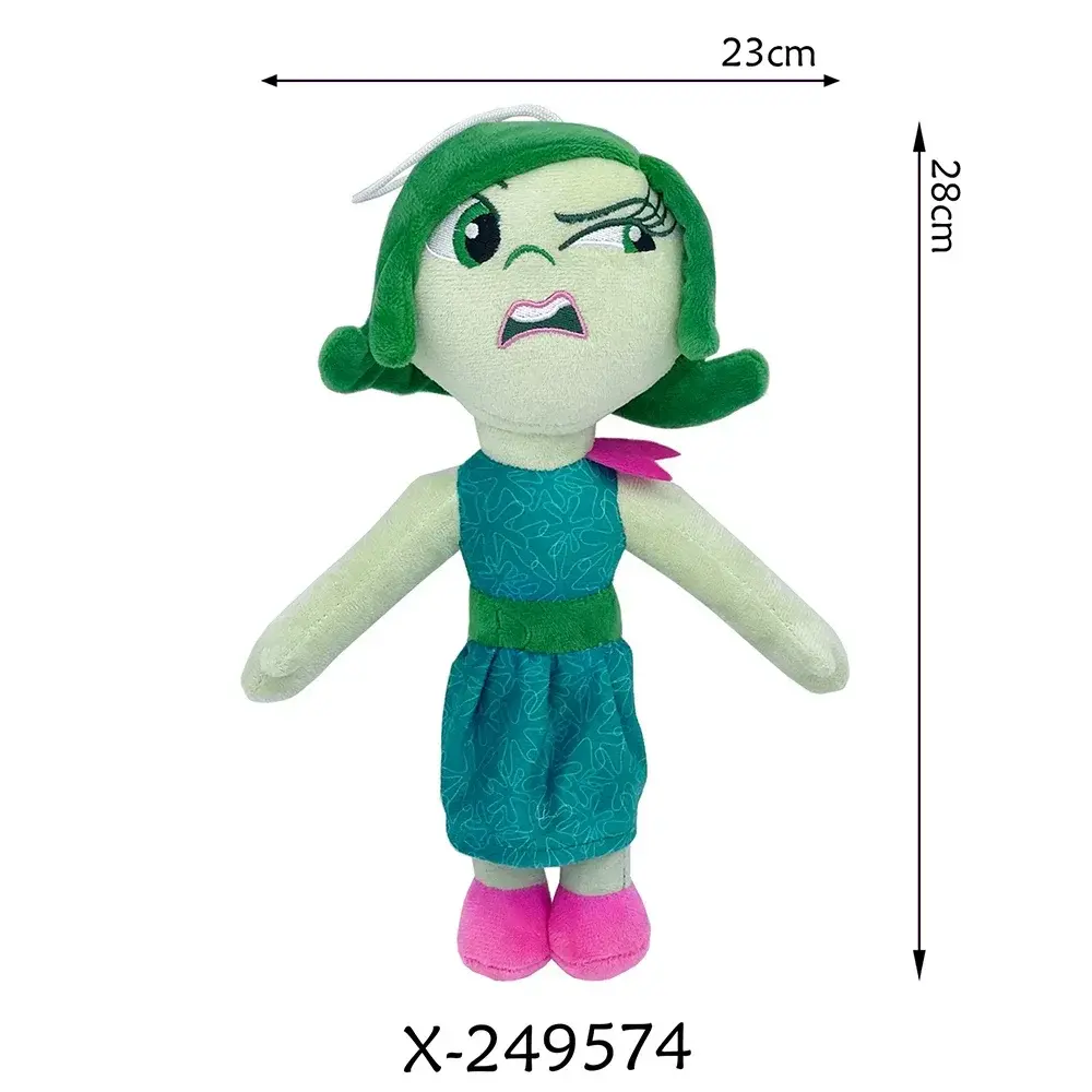 33style Inside Out 2 Plush Dolls Inside Out Plush Toy Cute Cartoon Plushie Doll Stuffed Anime Periphery Toys Kids Birthday Gifts